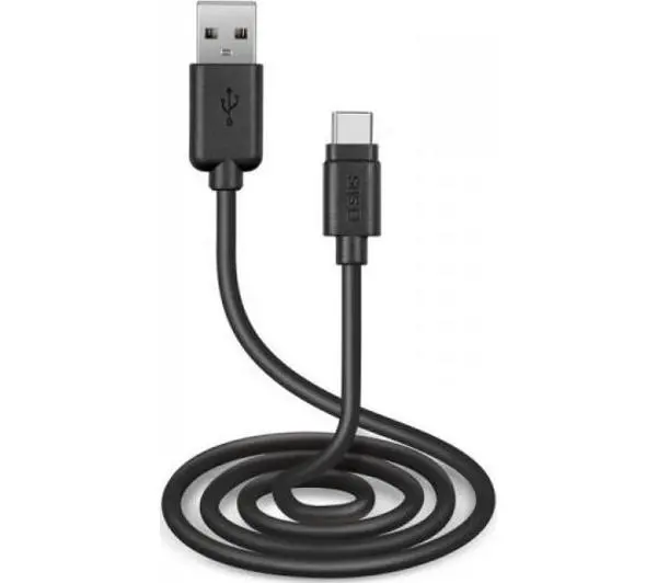 SBS USB-A do USB-C 3m Czarny