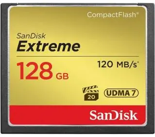 SANDISK Extreme Compact Flash 128GB - Kup na Raty - RRSO 0%