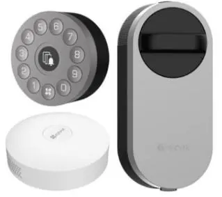 Ezviz DL01S/DL01CP/A3-BK + cyferblat wielofunkcyjny + bramka Zigbee - Kup na Raty - RRSO 0%