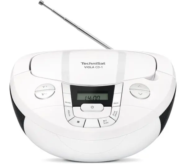 TechniSat VIOLA CD-1 Bluetooth Biały