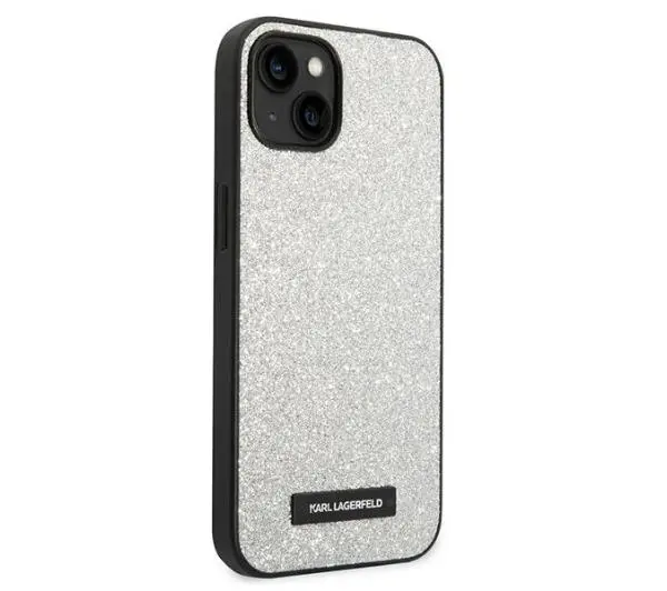 Karl Lagerfeld Glitter Plaque Logo KLHCP14MG2ELS do iPhone 14 Plus
