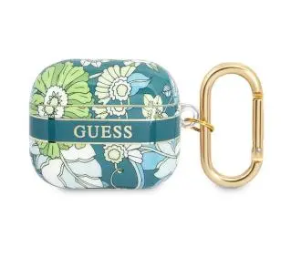 Guess Flower Strap Collection do AirPods 3 Niebieski