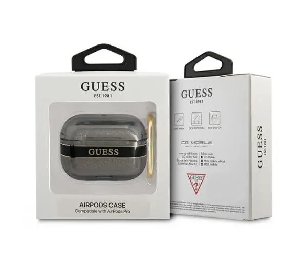 Guess Strap Collection do AirPods Pro Czarny