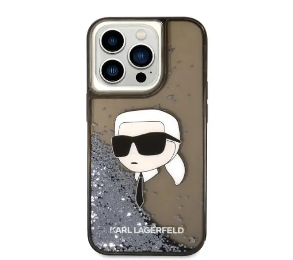 Karl Lagerfeld Glitter Karl Head KLHCP14LLNKHCK do iPhone 14 Pro