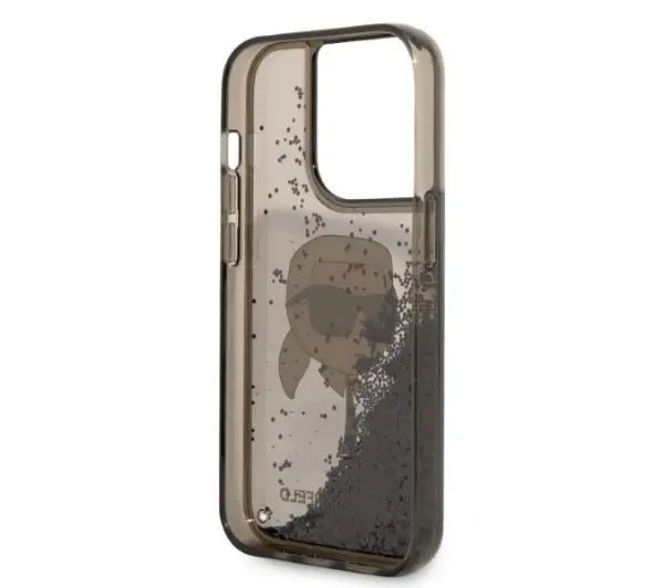 Karl Lagerfeld Glitter Karl Head KLHCP14LLNKHCK do iPhone 14 Pro