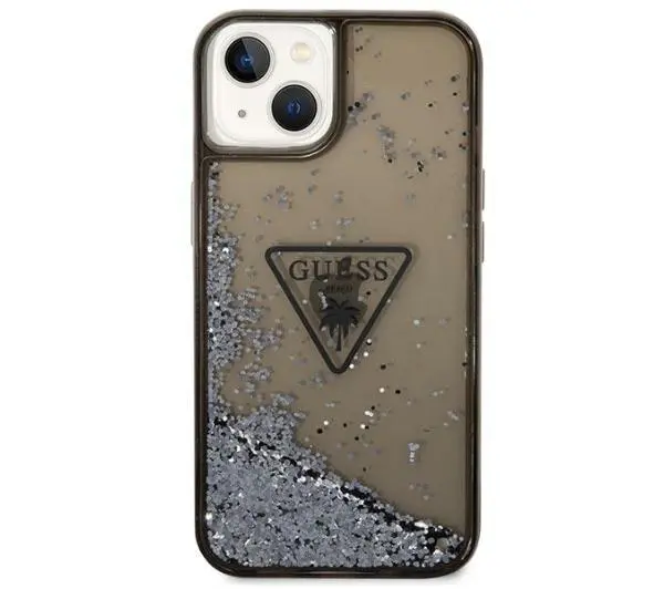 Guess Liquid Glitter Palm Collection GUHCP14MLFCTPK do iPhone 14 Plus