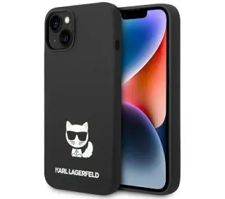 Karl Lagerfeld Silicone Choupette Body KLHCP14MSLCTBK do iPhone 14 Plus