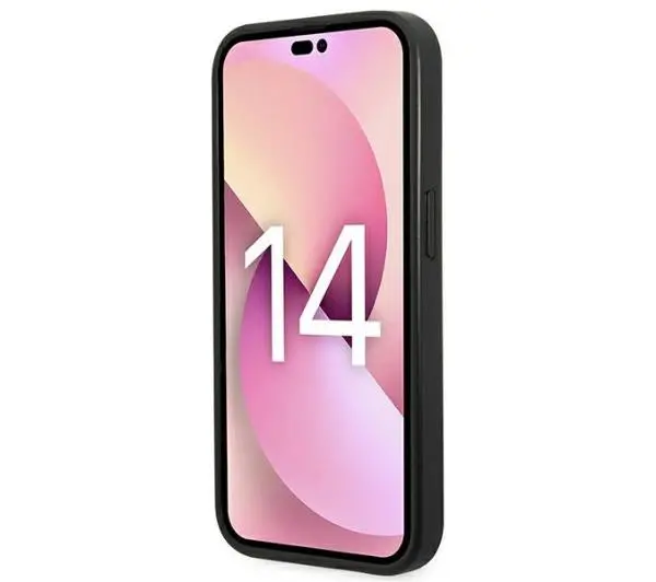 Karl Lagerfeld Saffiano Karl`s Head Patch KLHCP14LSAPKHG do iPhone 14 Pro