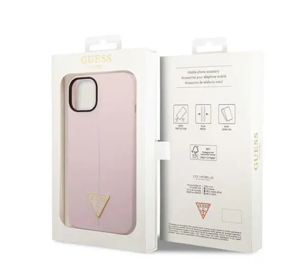 Guess Silicone Triangle GUHCP14MSLTGU do iPhone 14 Plus