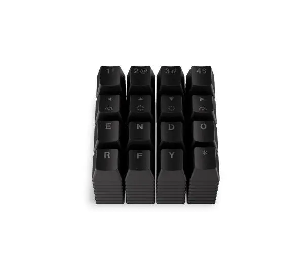 Endorfy Keycapy PBT 124  Czarny