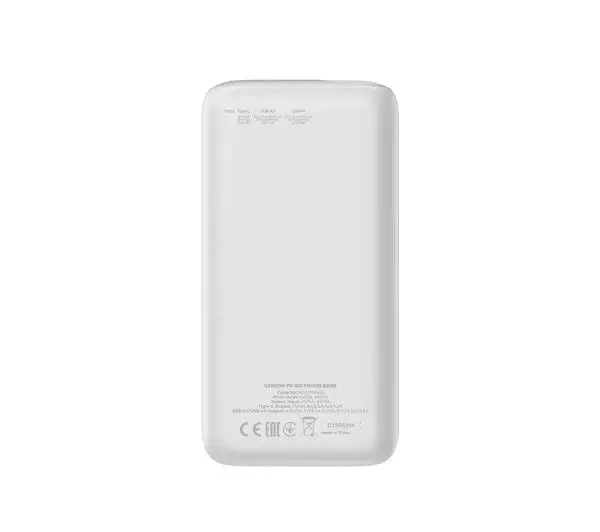 Canyon PB-301 Biały 30000mAh OC 3.0 PD 20W Biały