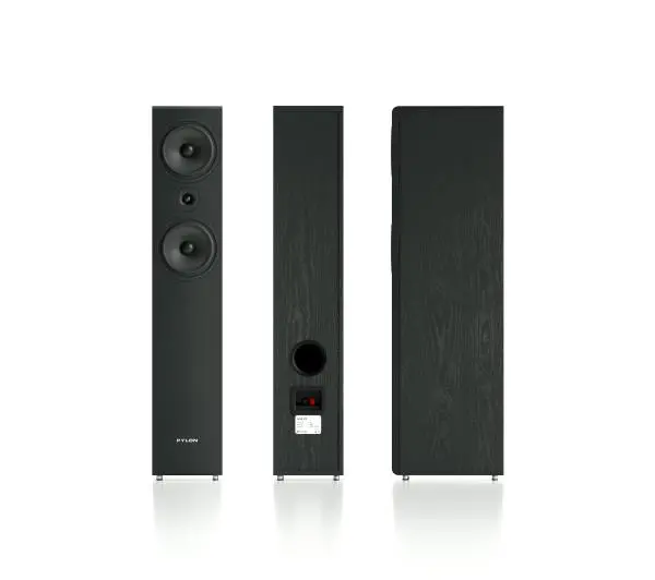Pylon Audio Opal 23 Czarny 2szt.