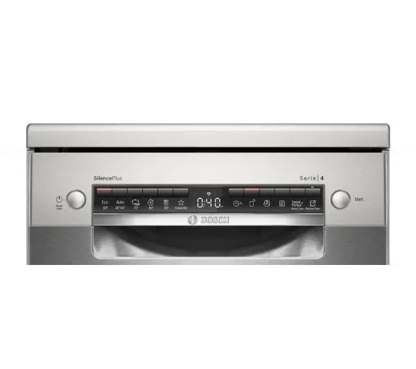 Bosch Serie 4 SPS4EMI24E 45cm Automatyczne otwieranie drzwi Szuflada na sztućce Zdalne sterowanie - Kup na Raty - RRSO 0%