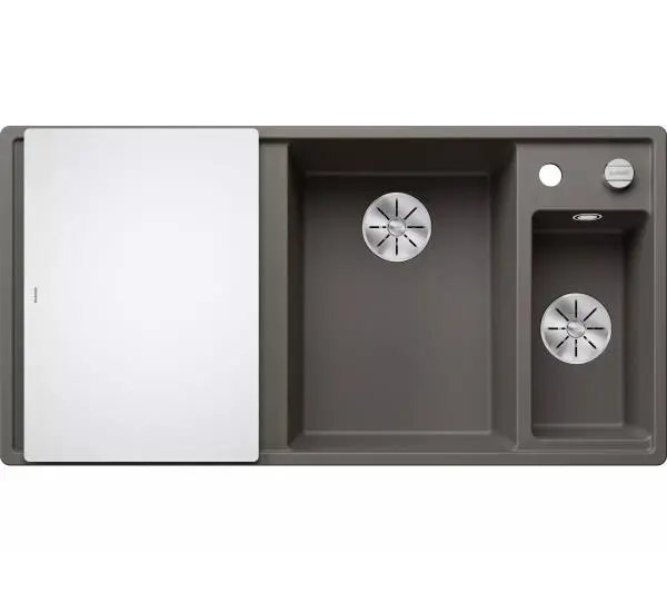 Zlewozmywaki kuchenne - Blanco AXIA III 6 S 527228 Granitowy Szary