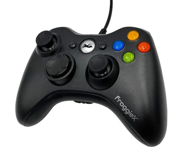 FroggieX FX-X360-PC-B do PC, Xbox 360 Przewodowy Czarny