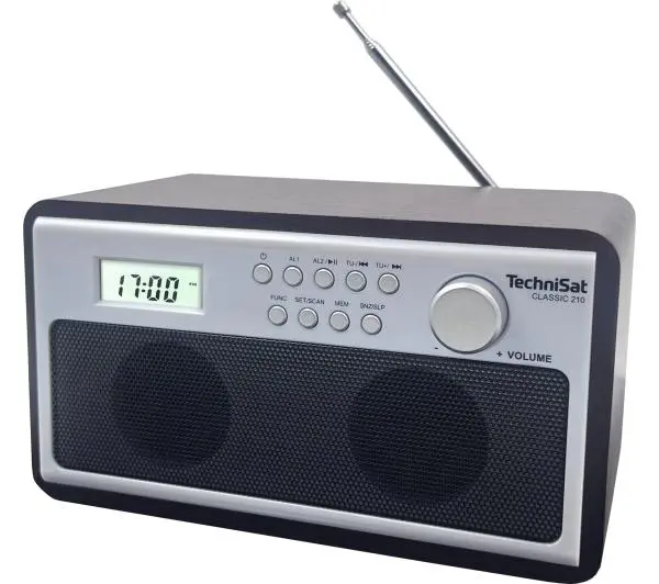 TechniSat Classic 210 Radio FM Bluetooth Wenge