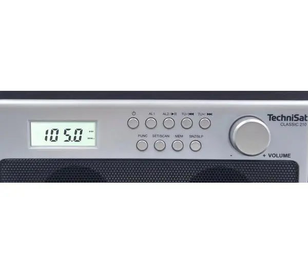 TechniSat Classic 210 Radio FM Bluetooth Wenge