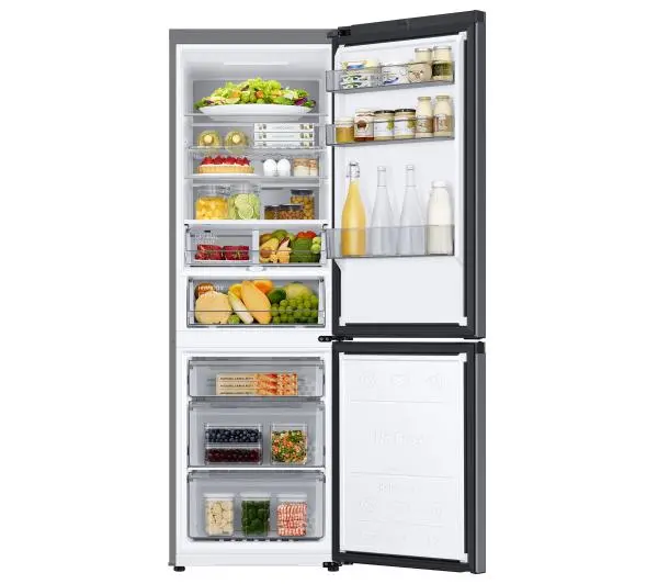 Samsung RB34C775CB1 Funkcje AI Pełny No Frost 185,3cm Szuflada z kontrolą wilgotności Zdalne sterowanie Grafitowa Stal - TRZECI -55%, ALBO 5-TY ZA 1ZŁ - Kup na Raty - RRSO 0%