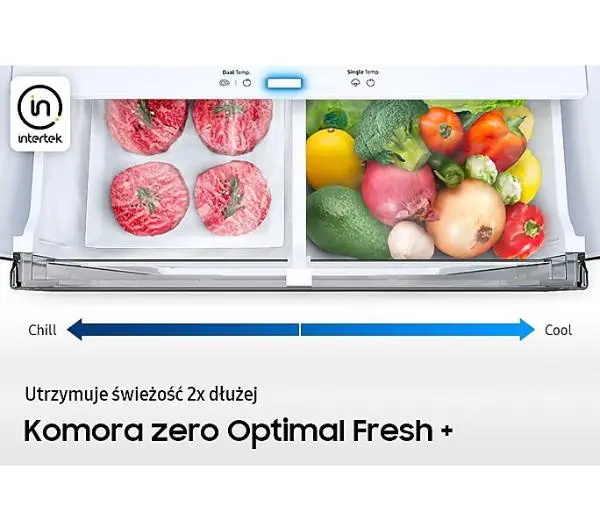 Samsung RB34C775CB1 Funkcje AI Pełny No Frost 185,3cm Szuflada z kontrolą wilgotności Zdalne sterowanie Grafitowa Stal - TRZECI -55%, ALBO 5-TY ZA 1ZŁ - Kup na Raty - RRSO 0%