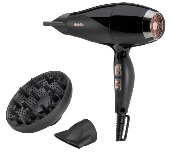BaByliss Air Power Pro 6716DE Jonizacja Dyfuzor Zimny nawiew 2 prędkości 3 temperatury