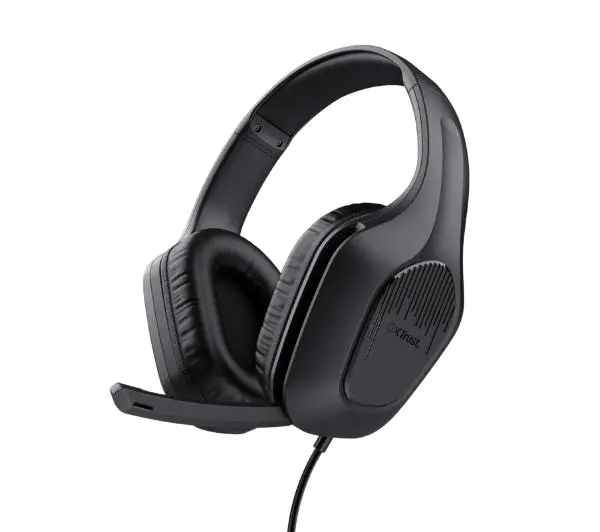 Trust GXT 415 Zirox Nauszne Czarny