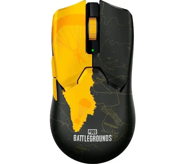 Razer Viper V2 Pro PUBG: BATTLEGROUNDS Edition Czarno-żółty