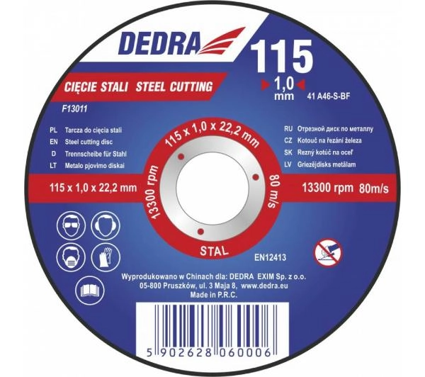 Dedra F13012 115mm