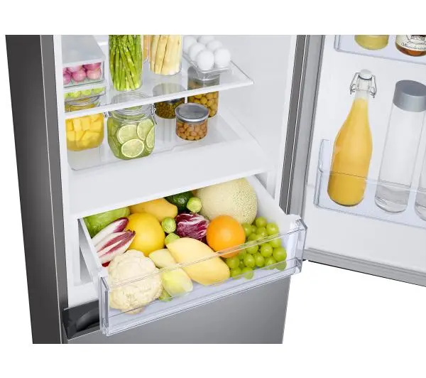 Samsung RB34C602ESA Funkcje AI Pełny No Frost 185,3cm Zdalne sterowanie Grafitowy Metaliczny - TRZECI -55%, ALBO 5-TY ZA 1ZŁ - Kup na Raty - RRSO 0%