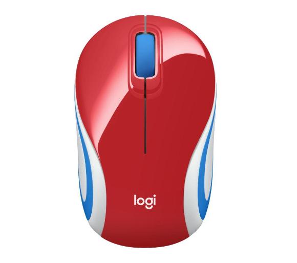 mysz komputerowa Logitech M187 (czerwona)