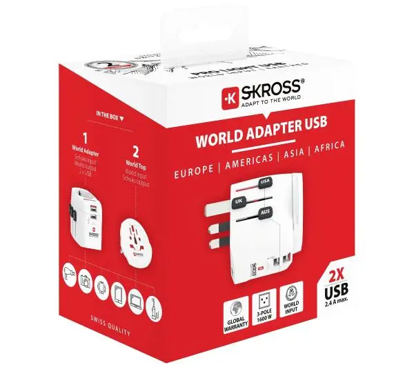 Skross PRO Light 2xUSB World (1.302470)