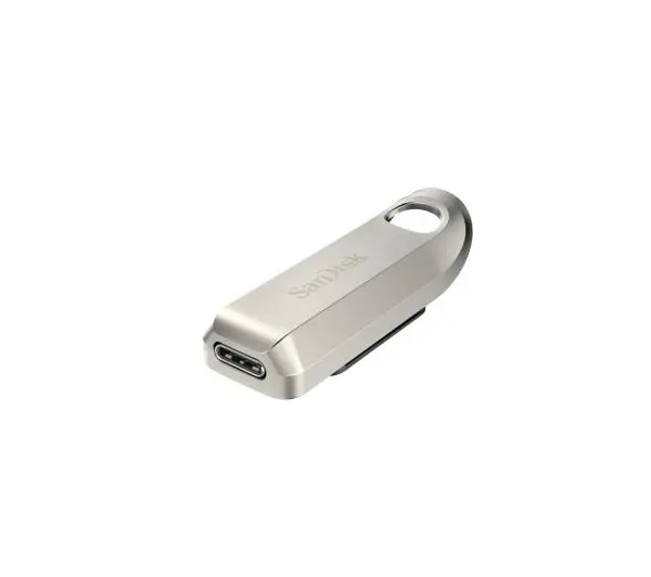 SANDISK Ultra Luxe 256GB USB 3.2 Typ C Srebrny