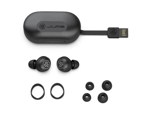JLab Air Pro Dokanałowe Bluetooth 5.1 Czarny