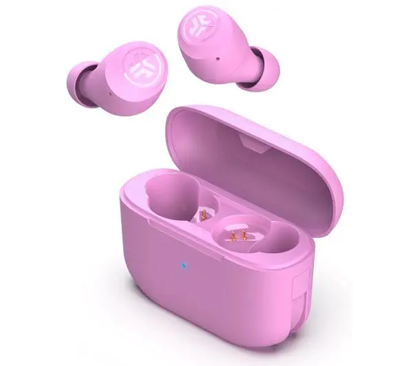 JLab Go Air Pop Dokanałowe Bluetooth 5.1 Różowy