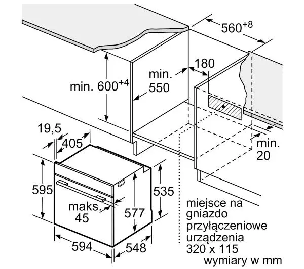 Siemens iQ700 HB754G1B1 Termoobieg AirFry Zdalne sterowanie Czarny - Kup na Raty - RRSO 0%