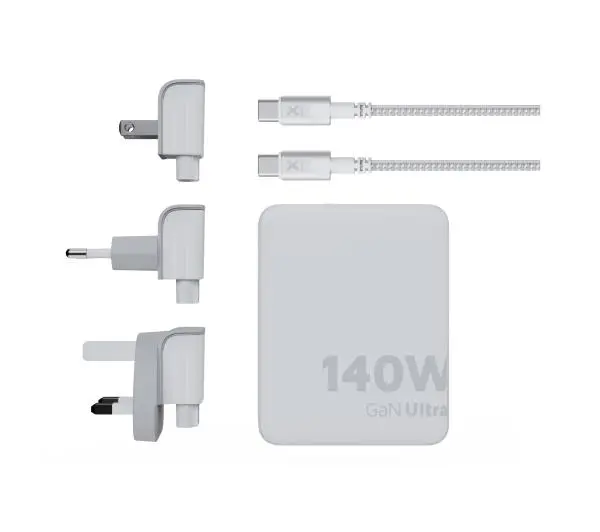 Xtorm GaN Ultra 140W + kabel USB-C PD Biały - Kup na Raty - RRSO 0%