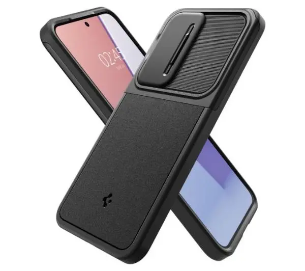 Spigen Optik Armor ACS07363 do Galaxy S24 Czarny