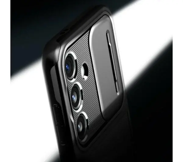 Spigen Optik Armor ACS07363 do Galaxy S24 Czarny