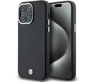 BMW Signature Wrapped Metal MagSafe BMHMP15X23PUFWK do iPhone 15 Pro Max Czarny