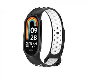 Beline do Mi Band 8 design Czarno-biały