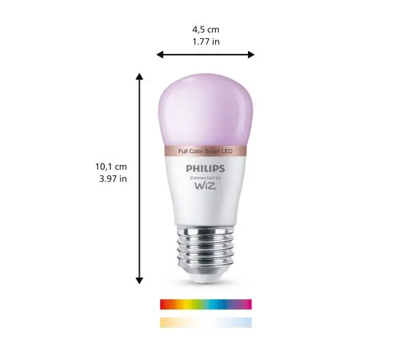 Philips E27 P45 4,9W 40W