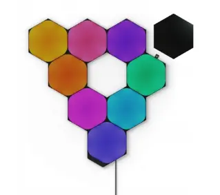 Nanoleaf HEXAGONS 9szt + kontroler - Kup na Raty - RRSO 0%