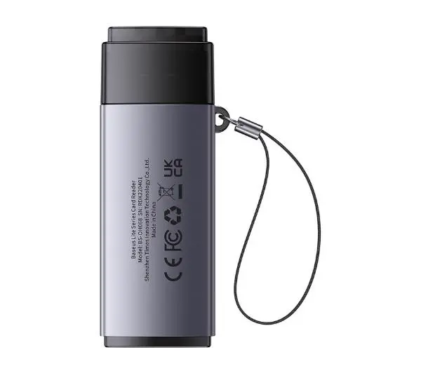 Baseus Lite Series SD/TF USB Szary