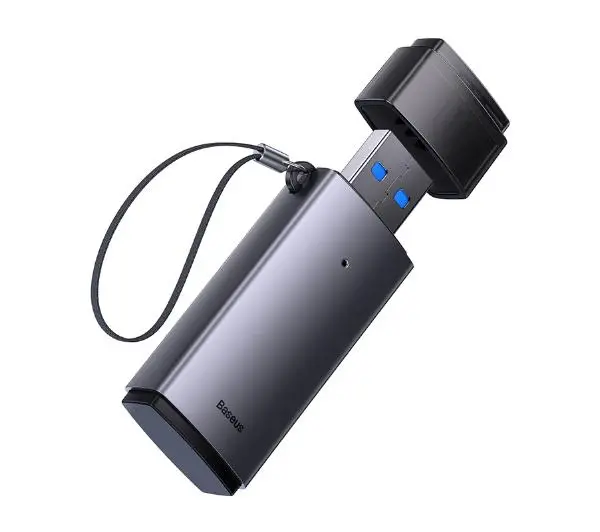Baseus Lite Series SD/TF USB Szary