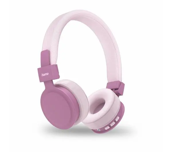 Hama Freedom Lit II Nauszne Bluetooth 5.3 Różowy