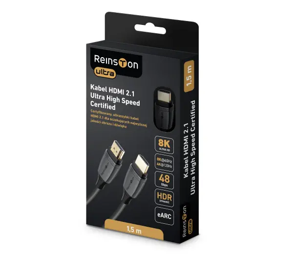 Reinston Ultra EK032U 1,5m Czarny