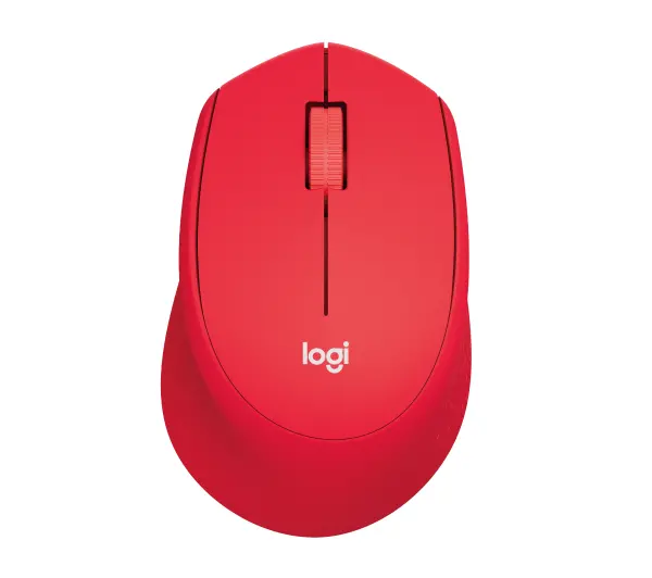 Logitech M330 Silent Plus Czerwony