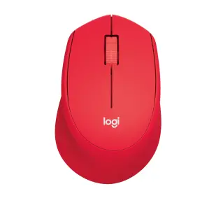 Logitech M330 Silent Plus Czerwony