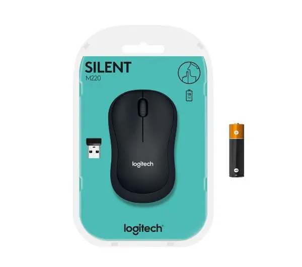 Logitech M220 Silent Szary