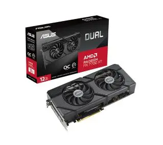 ASUS Dual Radeon RX 7700 XT OC Edition 12GB GDDR6 192bit FSR - Kup na Raty - RRSO 0%