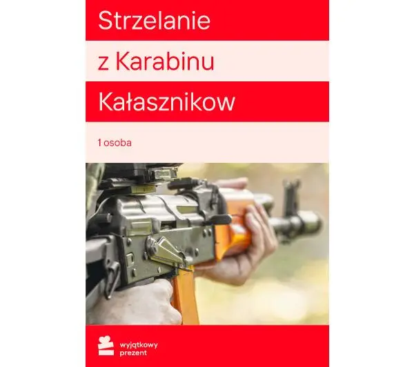 Karta Podarunkowa Strzelanie z Karabinu Kałasznikow [Bon Agencyjny]